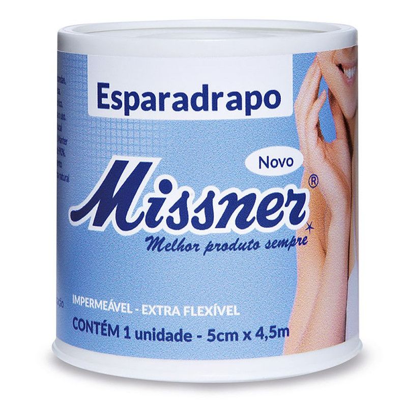 Esparadrapo Impermeável 5,0Cm X 4,5M - Missner