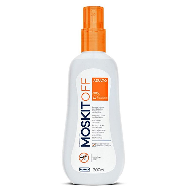 Repelente Spray Moskitoff 200Ml - Farmax