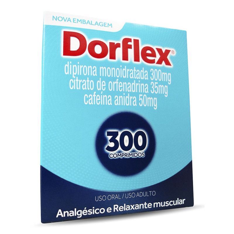 Dorflex 30 X 10 Cpr 300Cpr - Sanofi-Aventis