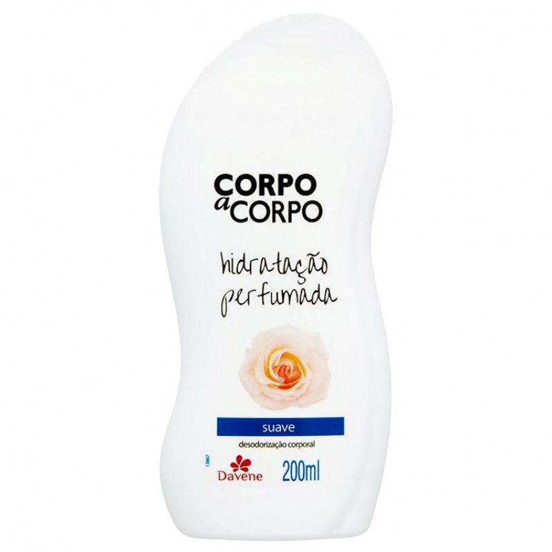 Corpo A Corpo Locao 200Ml - Suave - Davene 