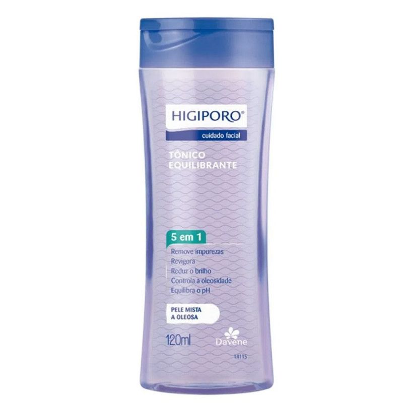 Higiporo Tonico Equilibrante - 120Ml - Davene 