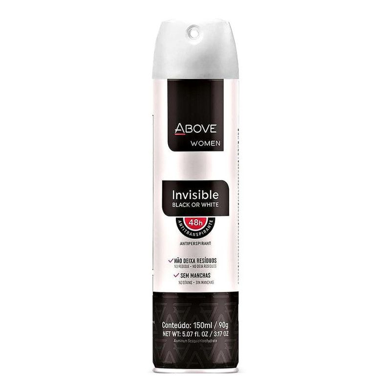 Desodorante Aerosol Invisible - Women 150Ml - Above