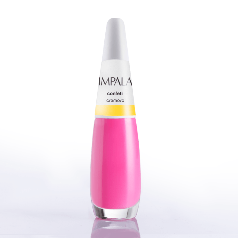 Esmalte A Cor Da Moda Cremoso 7,5Ml - Confeti - Impala 