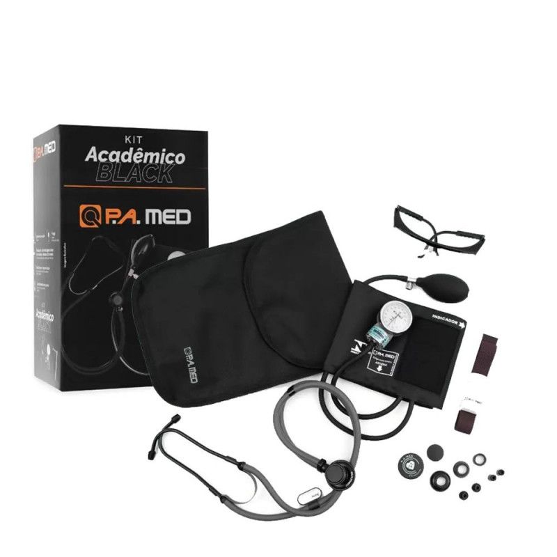 Kit Academico Black - Kpa707 Cinza - P.A. Med