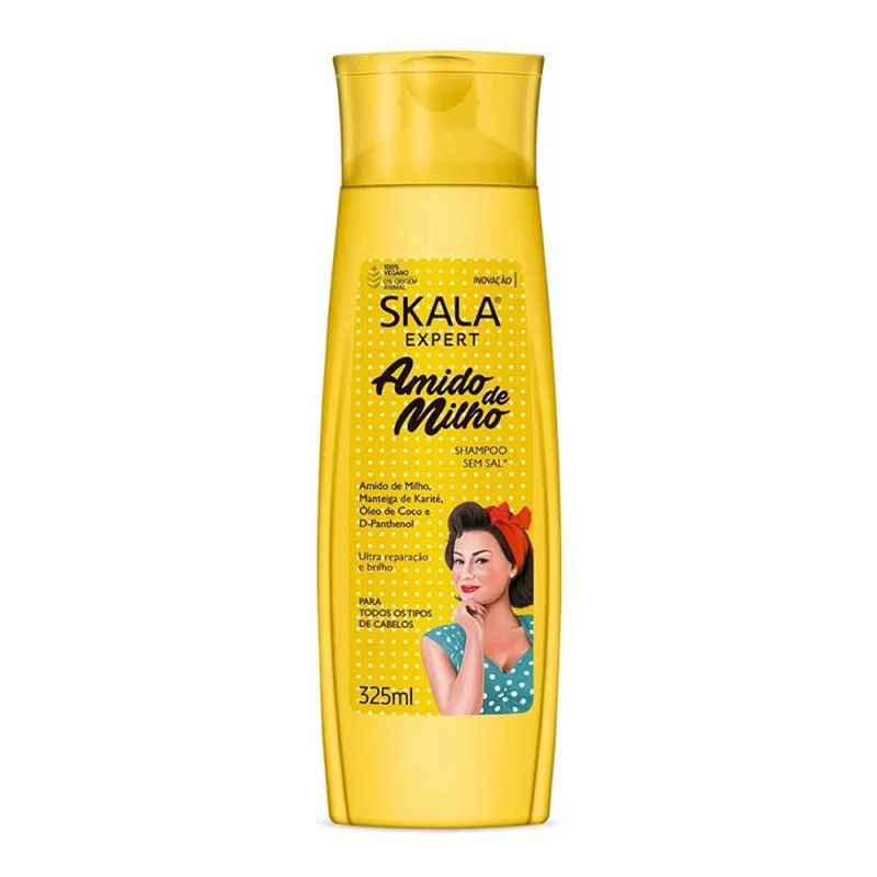 Shampoo 325Ml - Amido De Milho - Skala