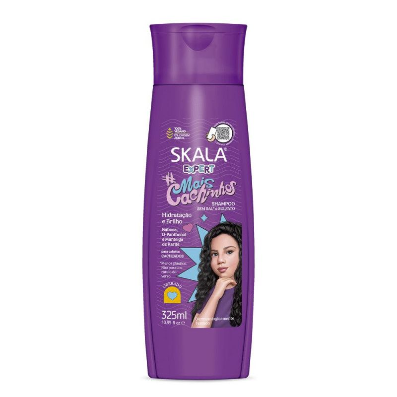 Shampoo 325Ml - Mais Cachinhos - Skala 