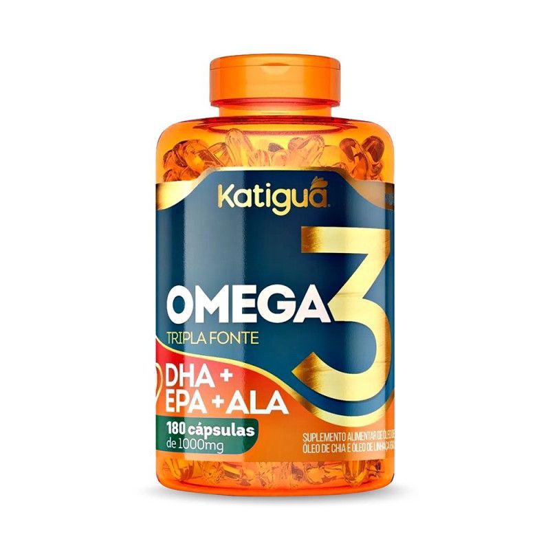 Omega 3 Tripla Fonte - C/180Caps - Katigua 