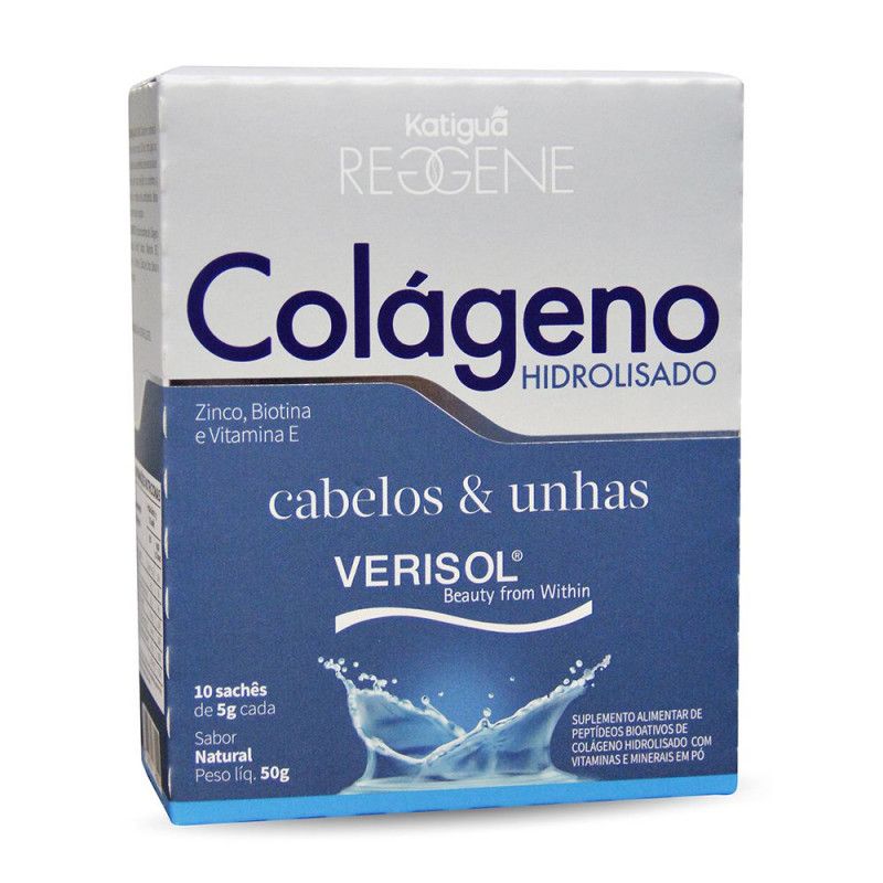 Colageno Hidrolisado C/10 Saches - Sabor Natural - Katigua