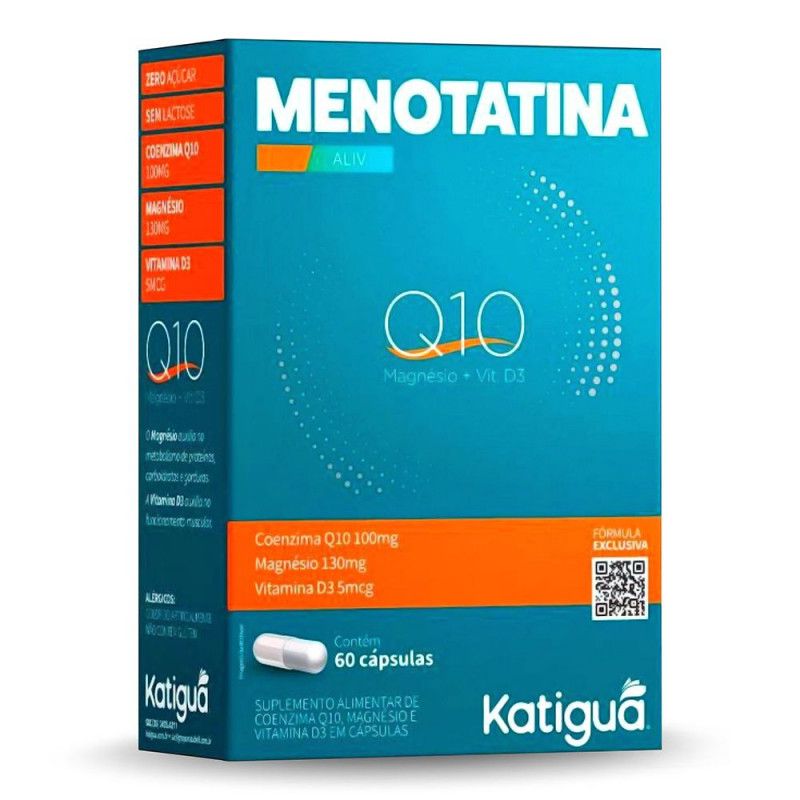 Menotatina Q10 C/60Caps - Magensio+D3 - Katigua