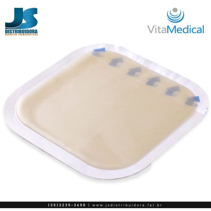 Curativo Hidrocoloide Regular - 20Cm X 20Cm - Vita Medical