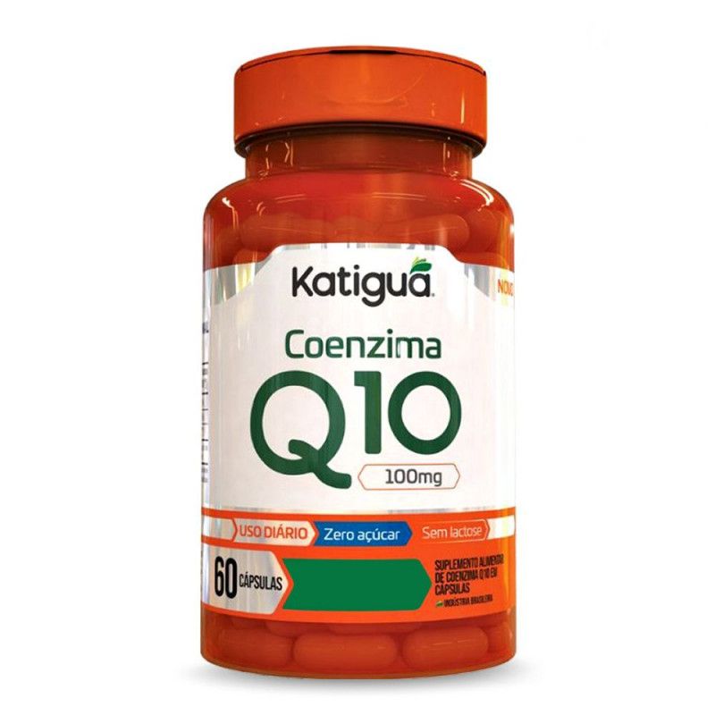 Coenzima Q10 100mg C/60 Caps - Premium- KATIGUA