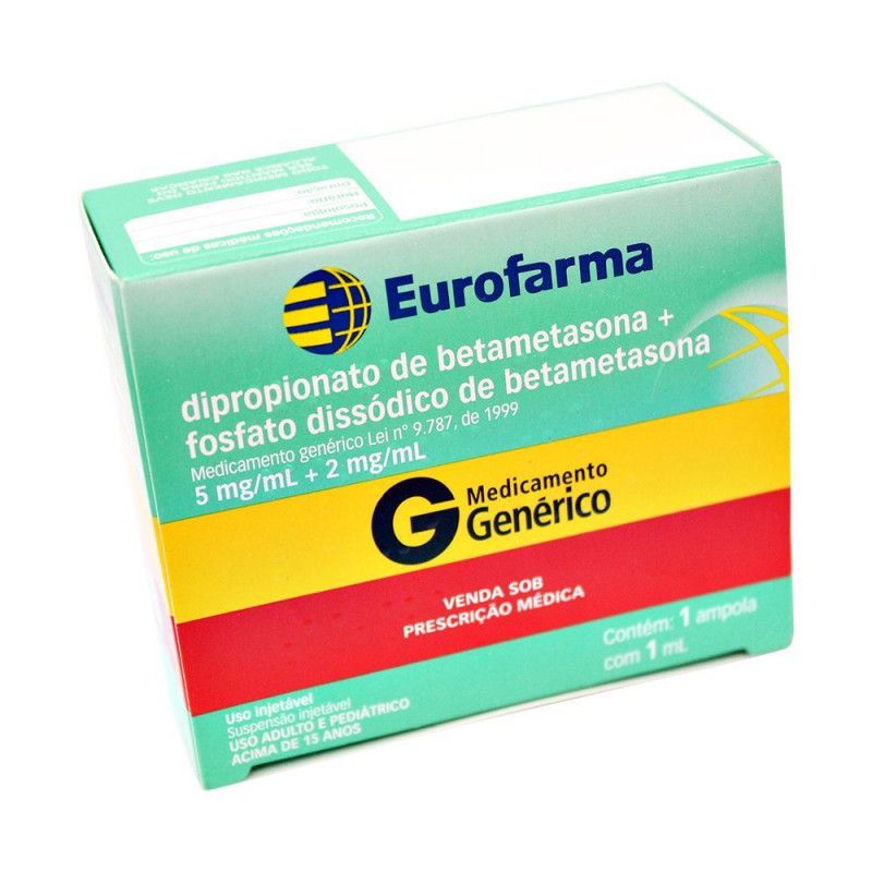 Diprop.Beta+Fosf.Betametasona - Eurofarma