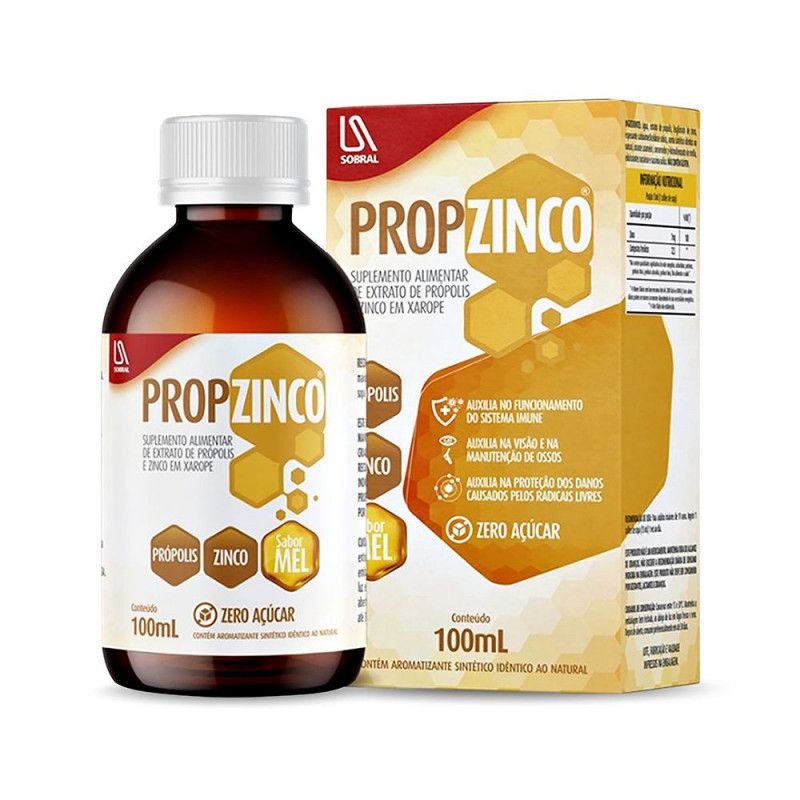 Propzinco 100Ml - Sabor Mel - Sobral