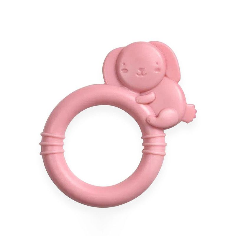 Mordedor De Silicone Sili Soft - Rosa - Multilaser