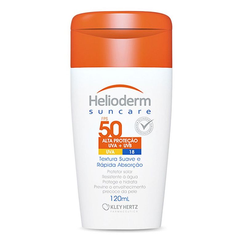 Protetor Solar Helioderm 120Ml - Fps 50 - Kley Hertz