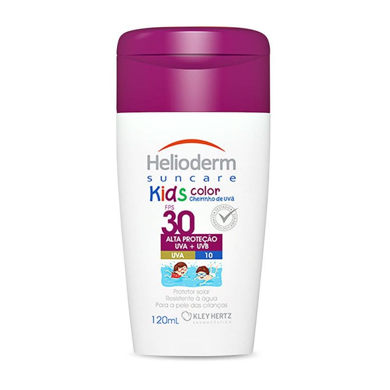 Protetor Solar Helioderm 120Ml - Fps 30 Kids - Kley Hertz