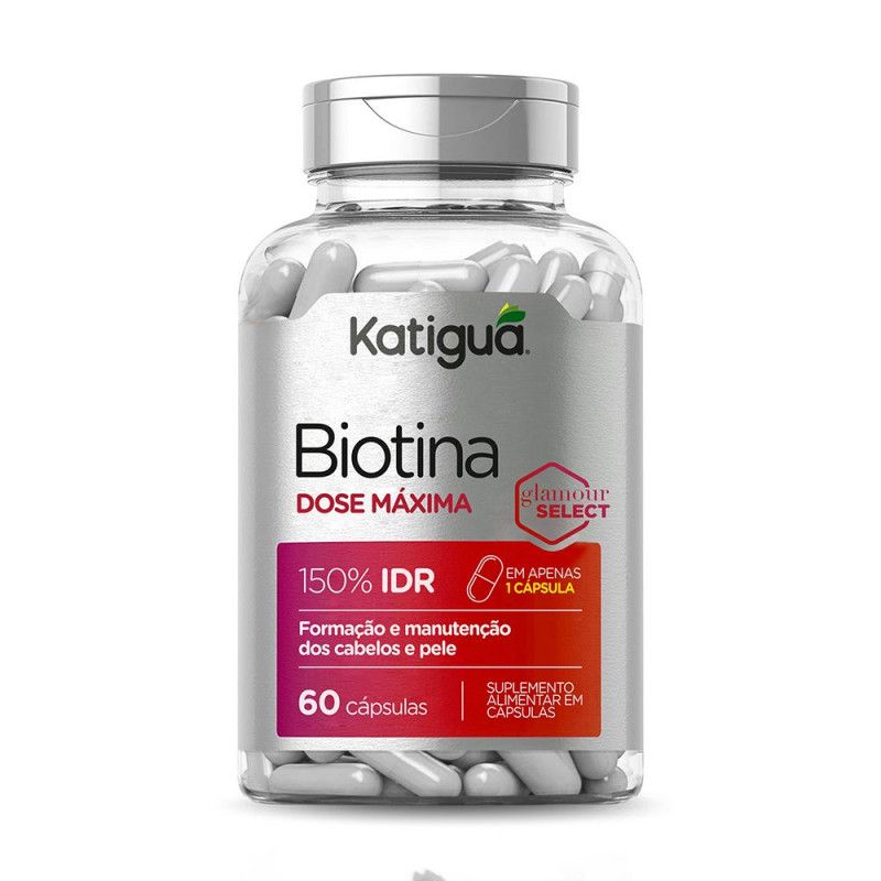 Biotina 500Mg C/60Caps - Dose Maxima - Katigua 