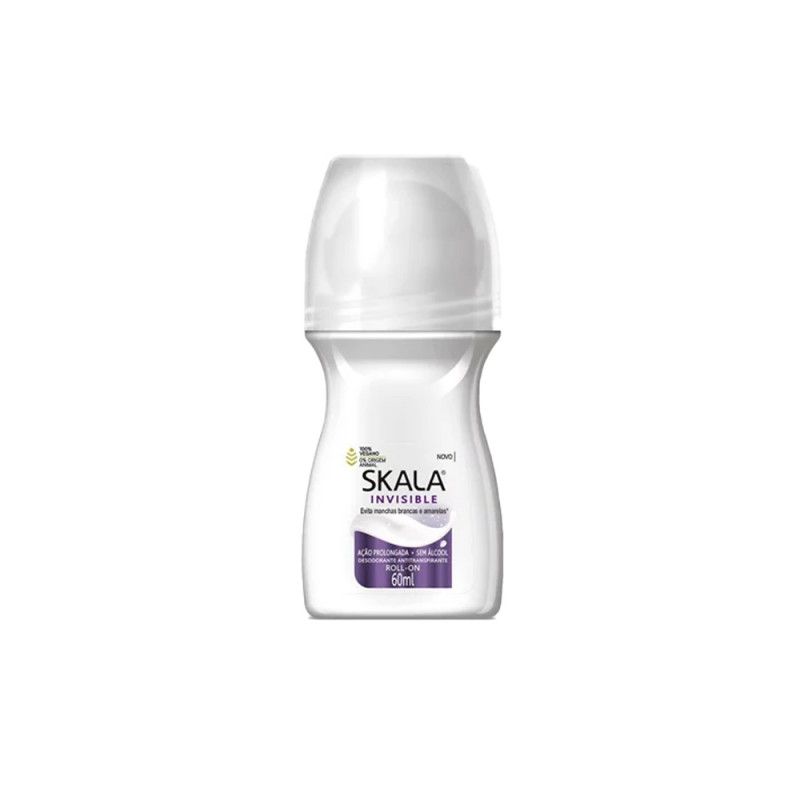 Desodorante Roll On 60Ml - Invisible - Skala 