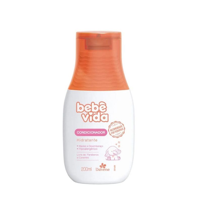 Condicionador Bebe Vida 200Ml - Hidratante - Davene 