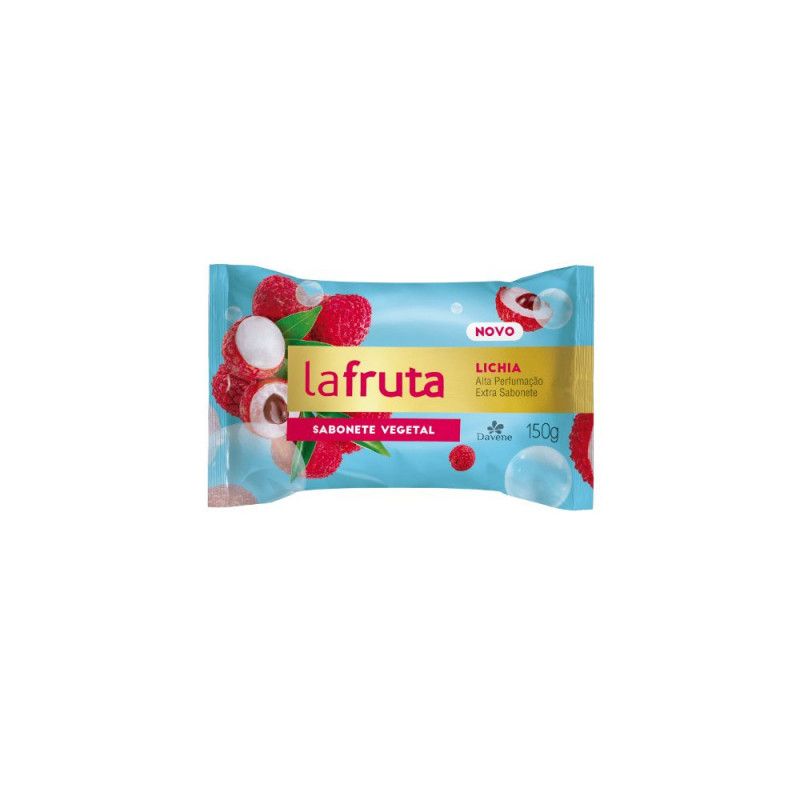 Sabonete La Fruta 150G - Lichia - Davene 