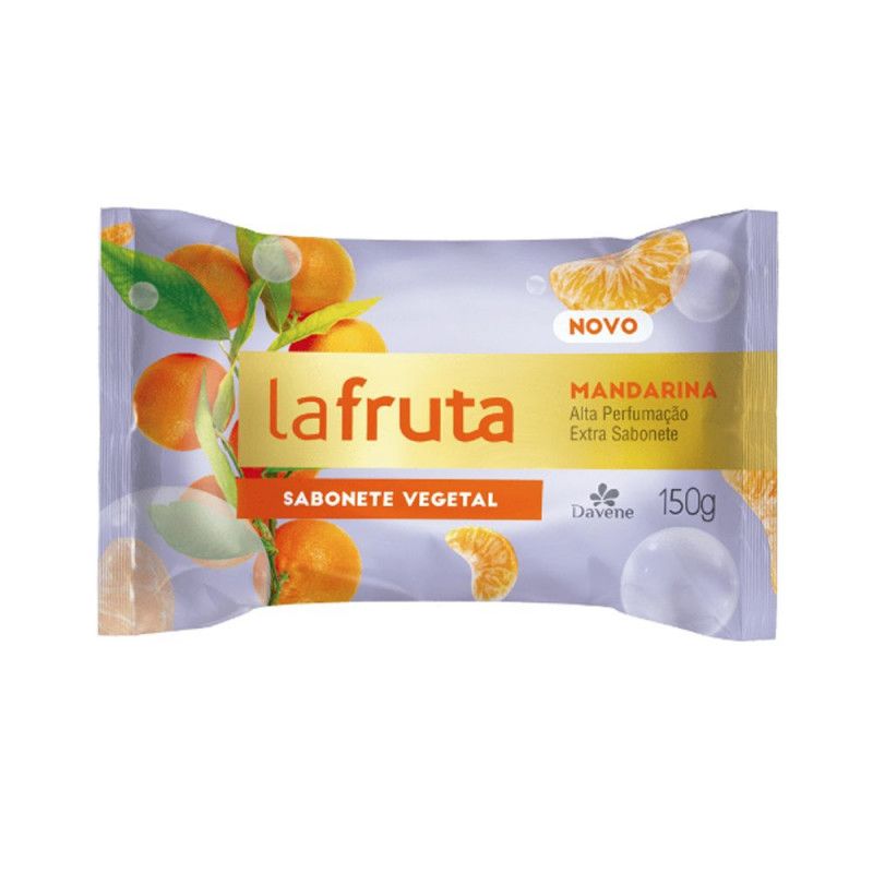 Sabonete La Fruta 150G - Mandarina - Davene 