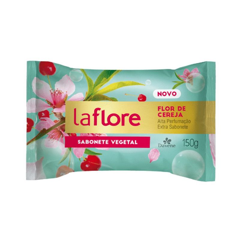 Sabonete La Flore 150G - Cereja - Davene 