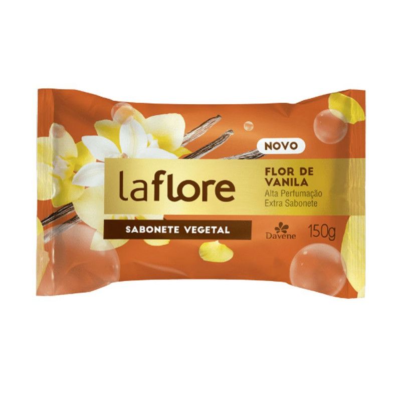 Sabonete La Flore 150G - Vanila - Davene 