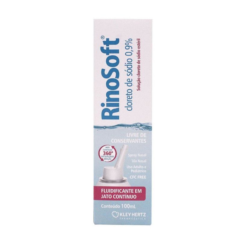 Rinosoft Spray 100Ml - Adulto - Kley Hertz 