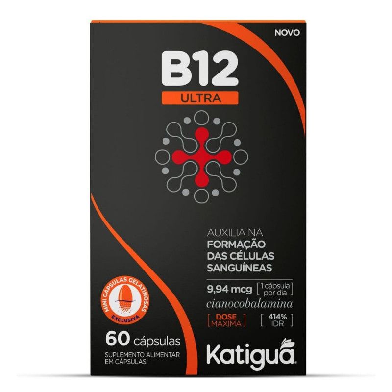 Vitamina B12 Ultra - C/60Caps - Katigua 