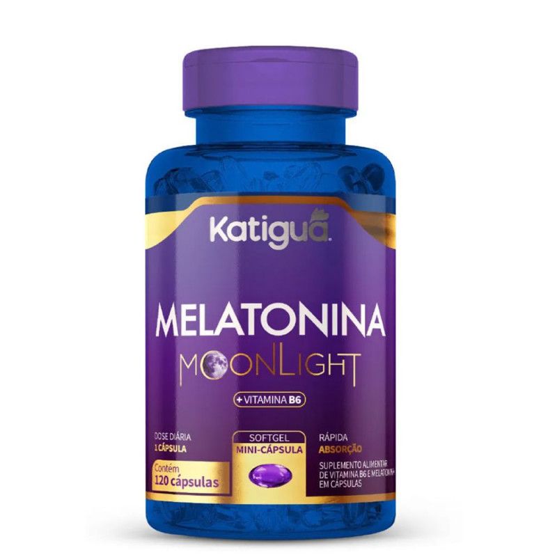 Melatonina C/120Caps - Moonlight - Katigua