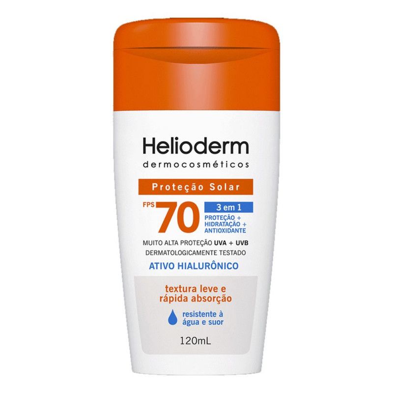 Protetor Solar Helioderm Fps 70 - 120Ml - Kley Hertz  