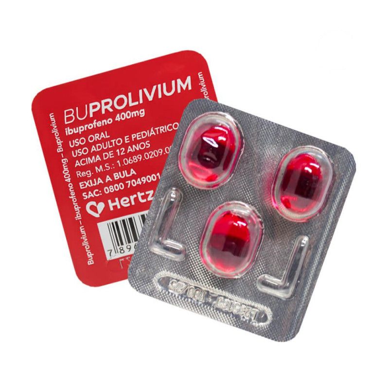 Buprolivium 400Mg - 20Bl X 3 Caps - Kley Hertz  