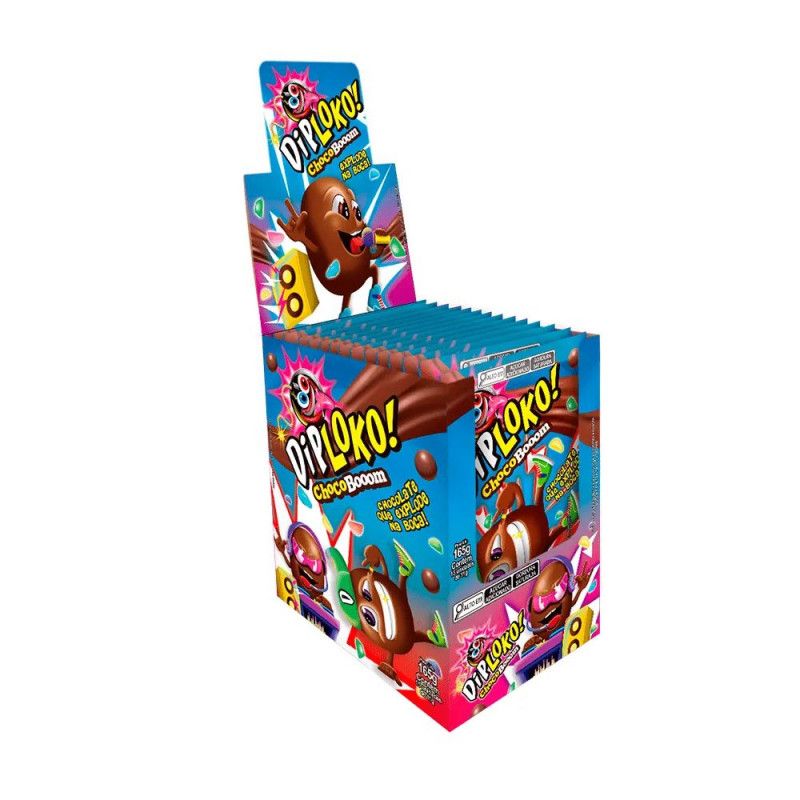 Dip Loko C/15 Saches - Choco Booom - Danilla 