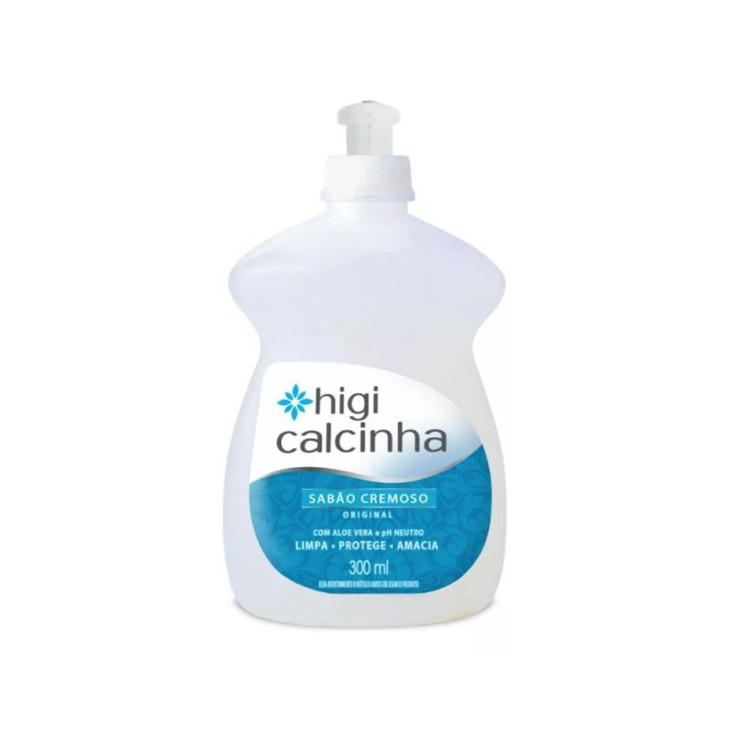 Higi Calcinha Sabao Cremoso 300Ml - Original - Higi Mulher  