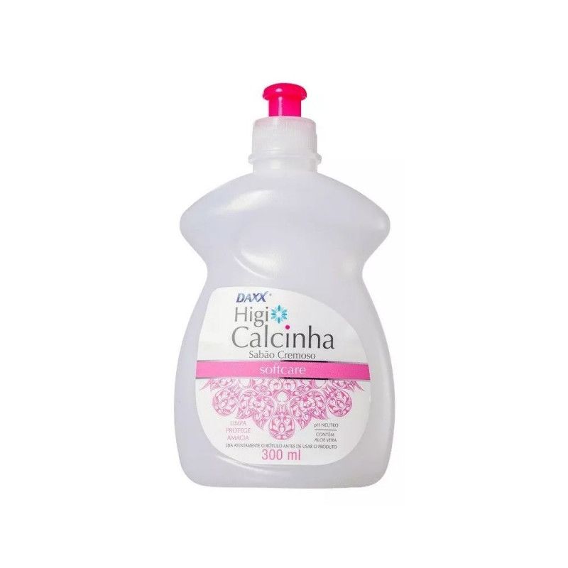 Higi Calcinha Sabao Cremoso 300Ml - Softcare - Higi Mulher  