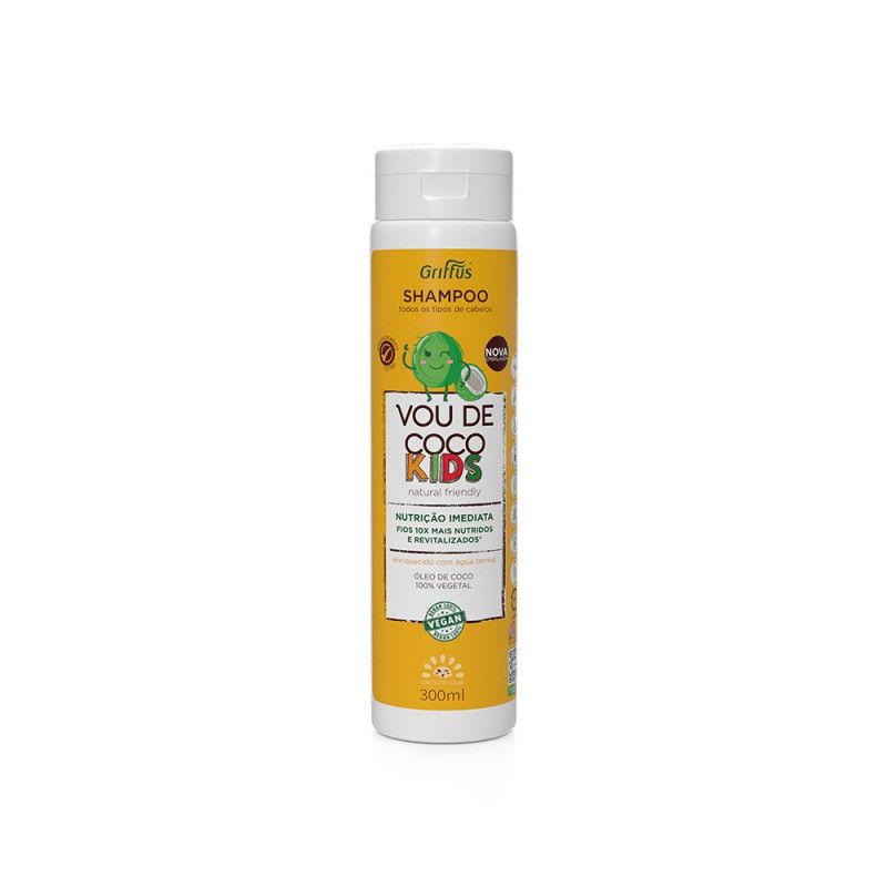 Shampoo Vou De Coco 300Ml - Kids - Griffus  